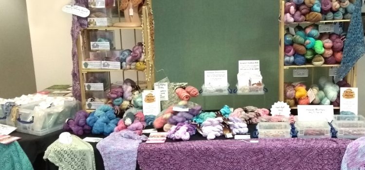 First Community Market of 2018 Perran Yarns at St Agnes Community Market Sep17