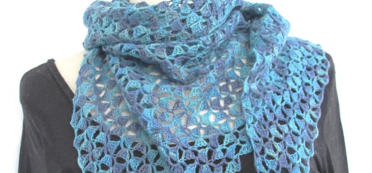 Light and Lacy Crochet Shawl – Pattern Tips Light & Lacy Shawl Crochet Kit