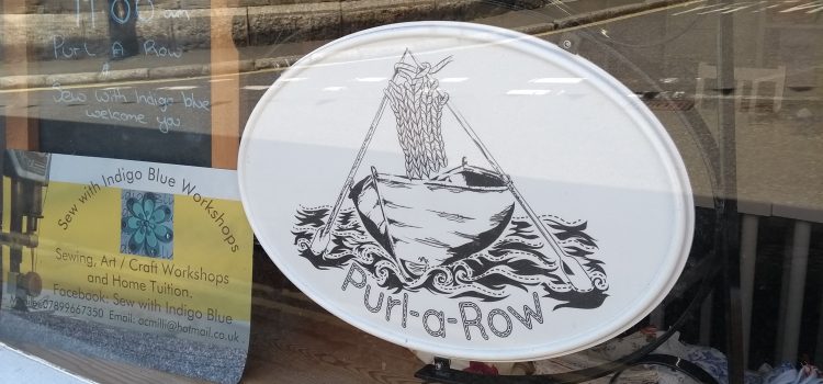 Purl A Row yarn shop in Lostwithiel