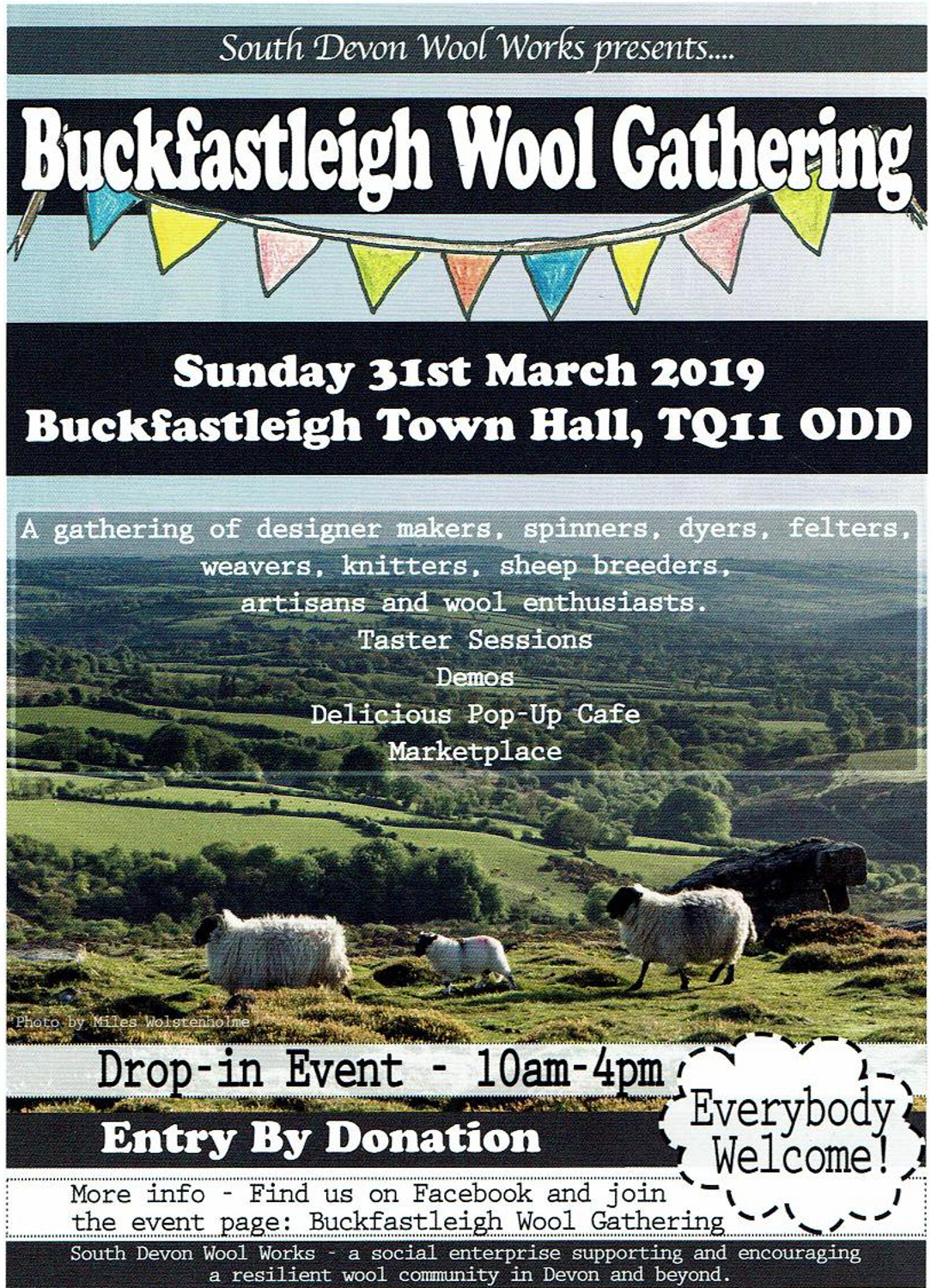 Buckfastleigh Wool Gathering, 31st March 2019