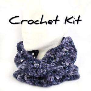 Chevron Cowl crochet kit