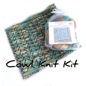 Sandy Shore Cowl knit kit