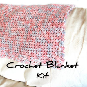 Snuggle Blanket crochet kit