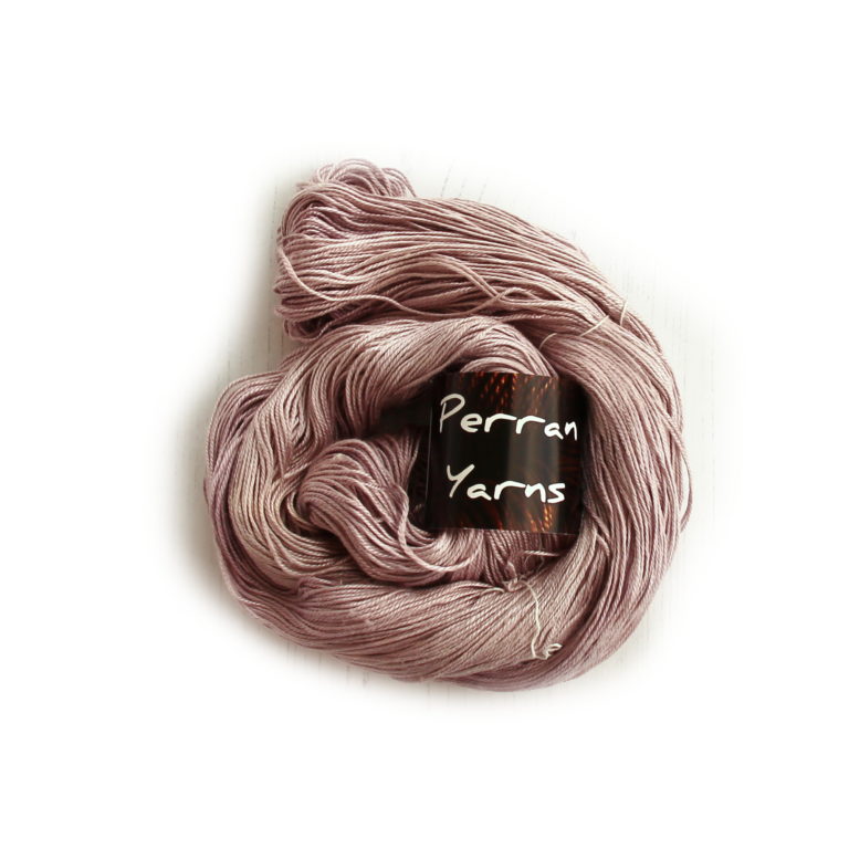 4ply silk seacell yarn in shade Grape