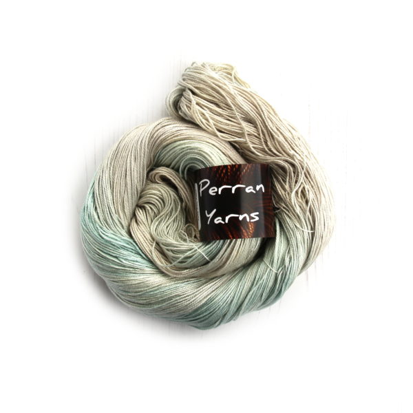 4ply silk seacell yarn in shade Waterworld