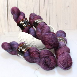 Silkface Lace yarn handdyed in shade Regal