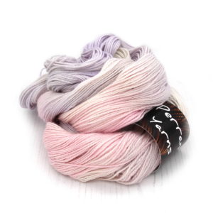4ply Baby Silk yarn in shade Marshmallow