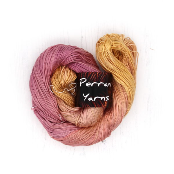 4ply Silky Sea yarn in shade Sunset Party