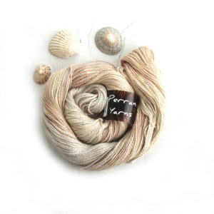 DK Egyptian yarn in shade She Sells Seashells
