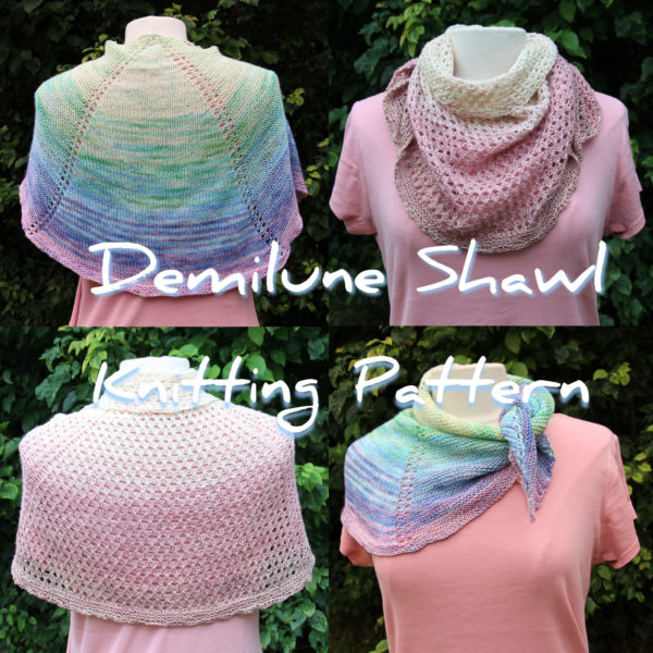 Demiline Shawl Knitting Pattern