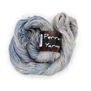 4ply silk seacell yarn in shade Soft Denim